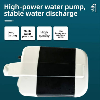 Portable Electric Shower USB Rechargeable 