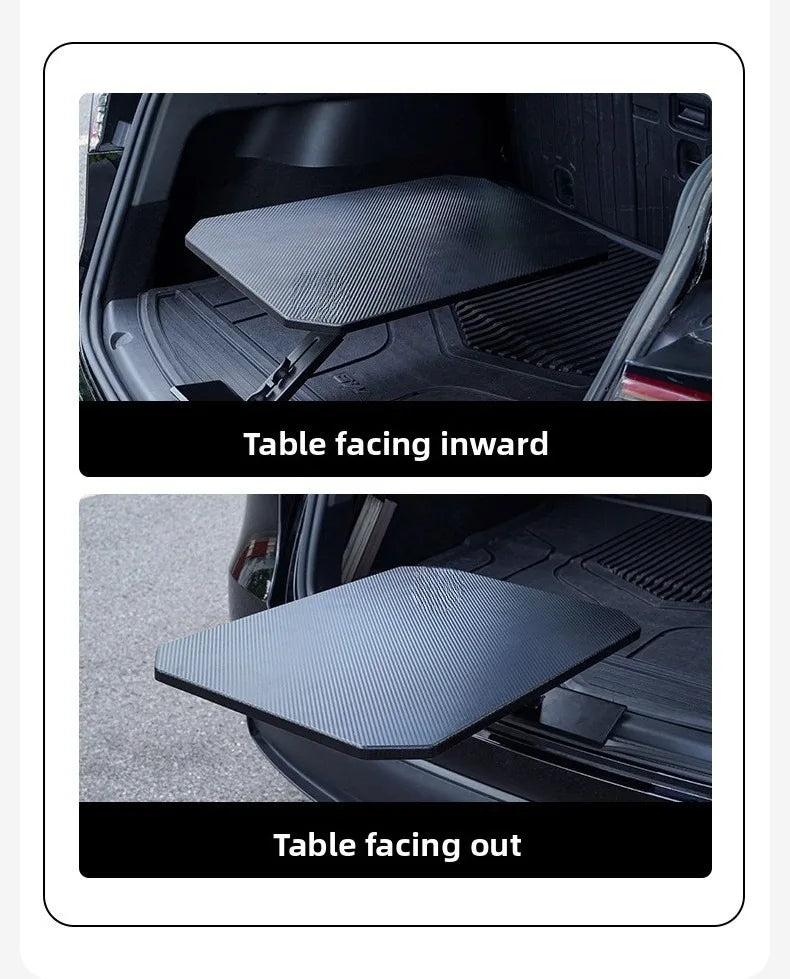 Table Portable de Coffre | Design Pliable, Universel
