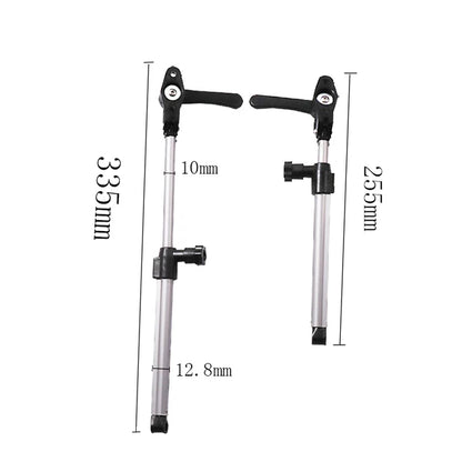 Pair of Telescopic Brackets for RV Windows – Aluminum for Camper and Motorhome 