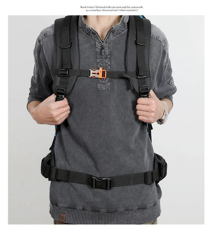 Expandable Waterproof Backpack - Durable Nylon · Ergonomic Straps · Unisex · Multipurpose