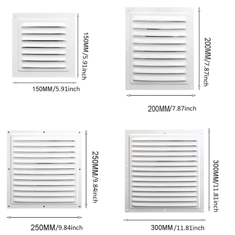 Rejilla de Ventilación de Aluminio para Aire y Climatización