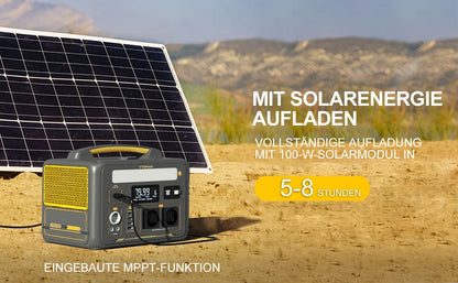 299Wh / 600W Portable Power Station