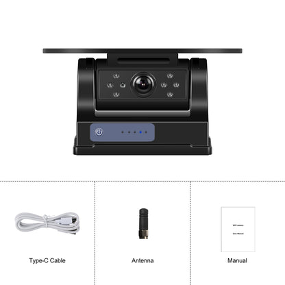 Universal - Cámara WiFi Solar 720P - Visión Nocturna + Magnética Impermeable para RV
