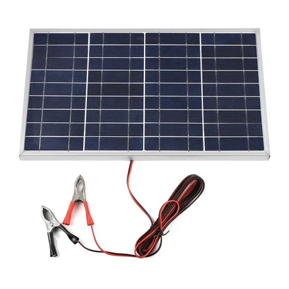 Portable 12V Solar Panel with USB Output for Camping 