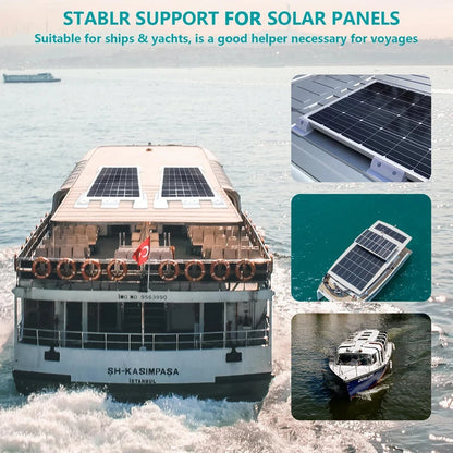 Solar Panel Mounting Kit for Motorhomes and Boats 