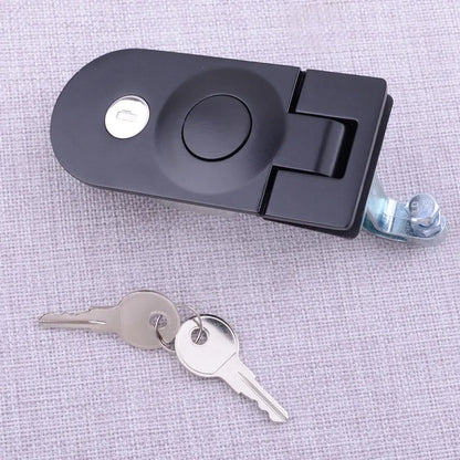 Cerradura de Compresión con 2 Llaves para Puertas de Cabina, Remolques, Barcos y Caravanas – Latch de Metal Resistente