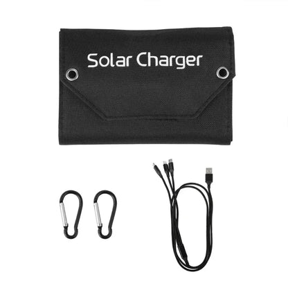 Chargeur solaire USB portable pour le camping et les situations d'urgence