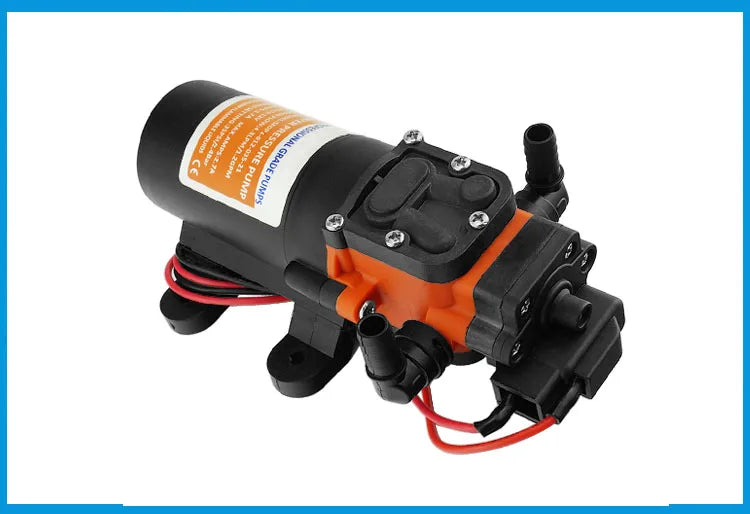 Bomba de Agua 12V / 24V de Diafragma Autocebante – 35 PSI para Camper, RV y Uso Marino