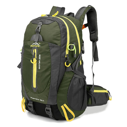 Mochila 40L Ultraligera - Nylon Impermeable · Multiusos · Sin Estructura