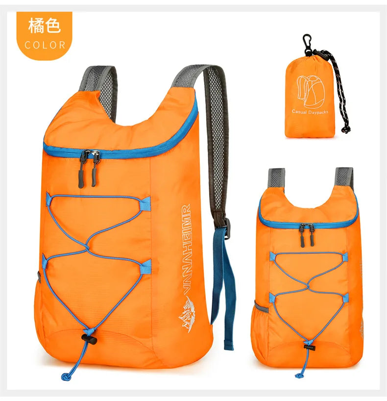 Ultralight Hiking Backpack - Expandable · Air Cushion Straps · Portable · Multipurpose Outdoor