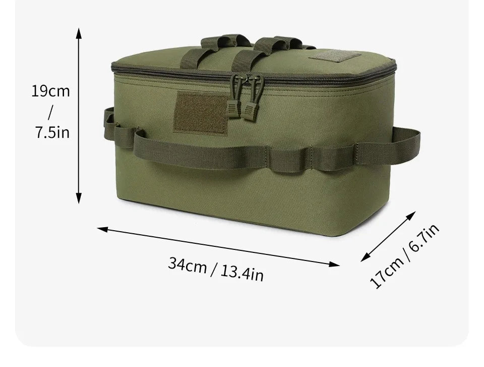 Sac de Rangement 600D - Robuste et Pliable pour le Camping et les VR (Sac Uniquement)