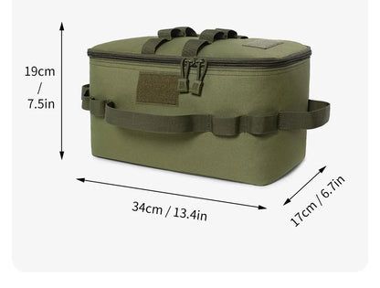 Sac de Rangement 600D - Robuste et Pliable pour le Camping et les VR (Sac Uniquement)