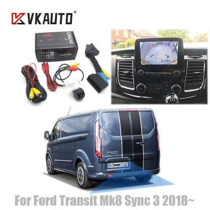 Ford Transit Custom Mk8 2018+ - Cámara Marcha Atrás HD para Sync 3