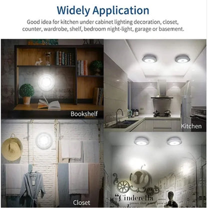 Lumière LED COB sans fil avec télécommande - Intensité variable · Minuteur · Sans câble