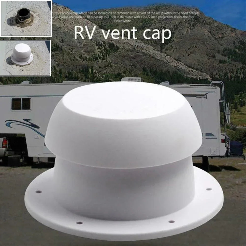 Tapa Ventilación RV - Impermeable + Circulación Aire para Furgoneta y Barco