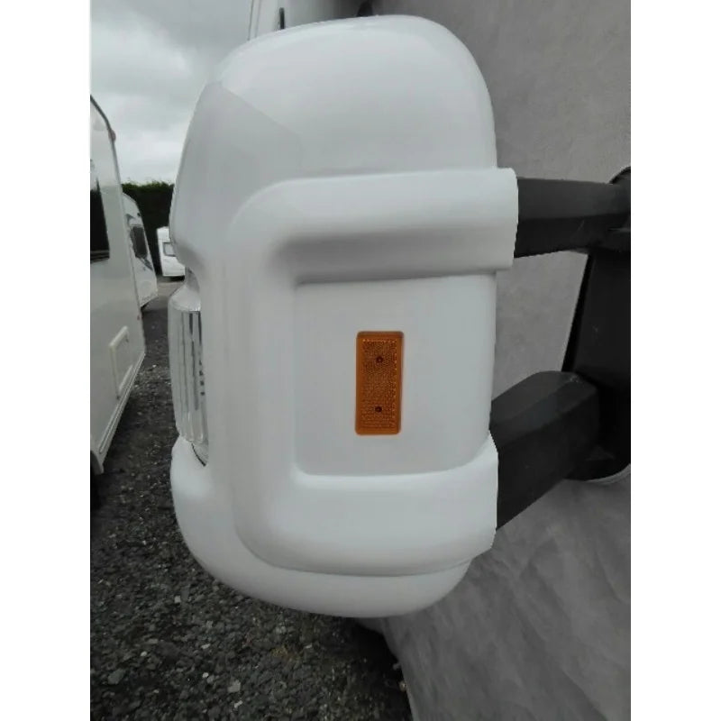 Protectores de Espejos Laterales para Autocaravana – Fiat Ducato, Peugeot Boxer, Citroën Relay – Par Blanco