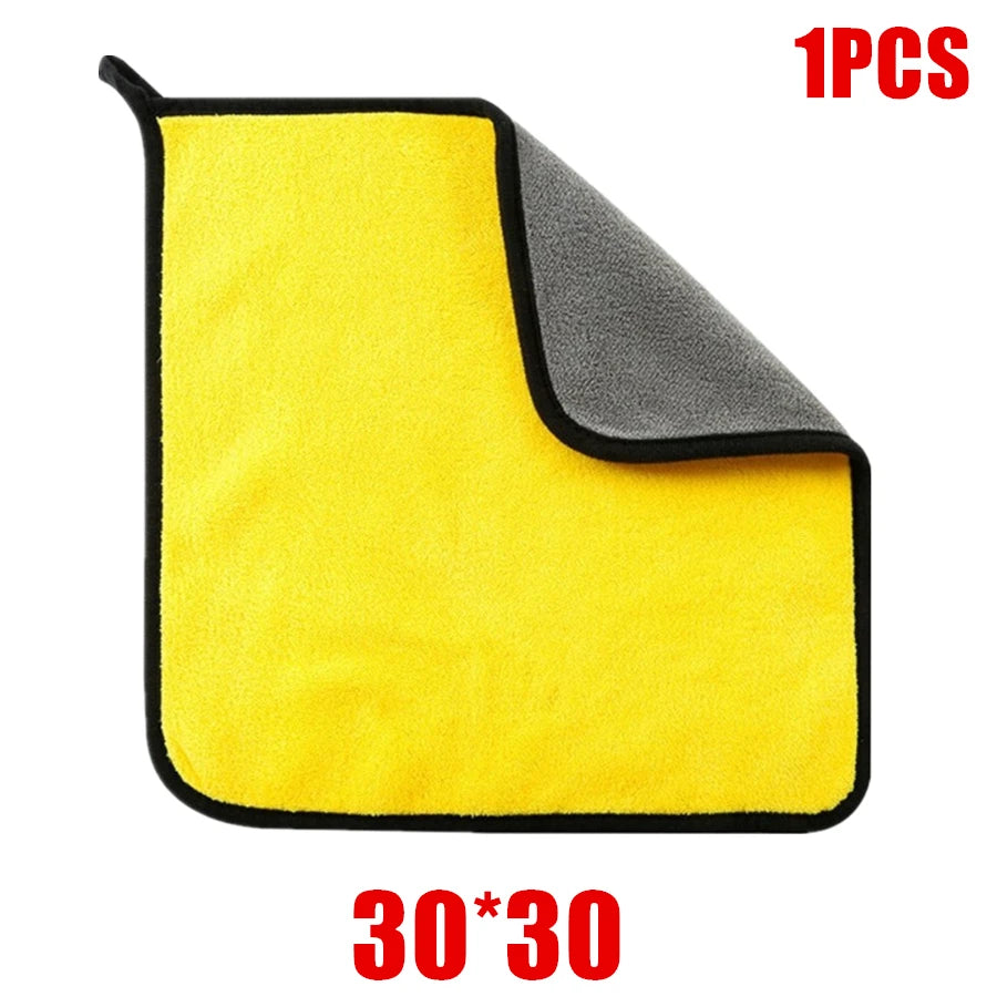 Microfiber Car Cleaning Cloths – Pack of 1 / 2 / 6 units, Soft and Absorbent