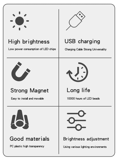 Rechargeable Mini LED Tube