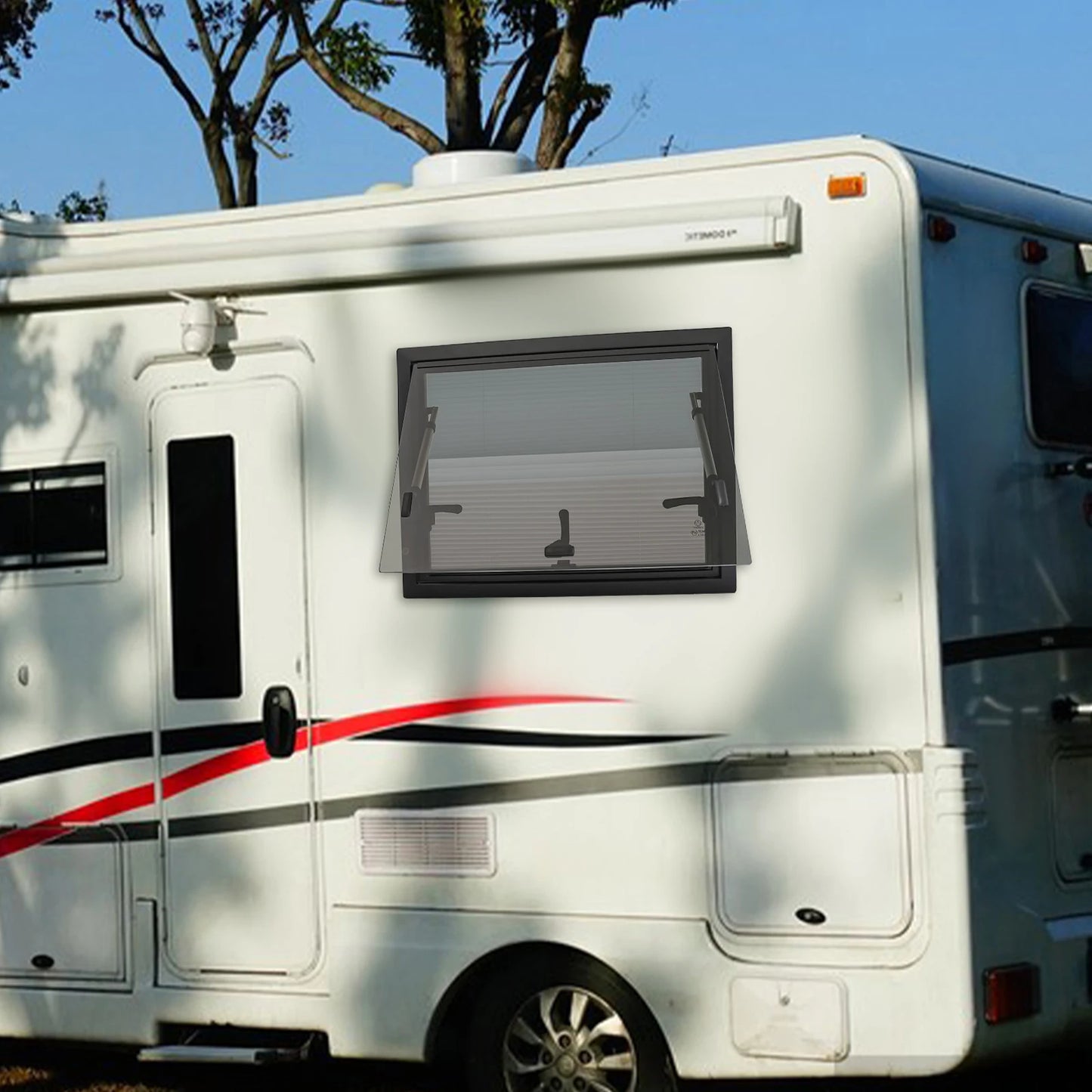 Push-Out Window for Camper and Caravan