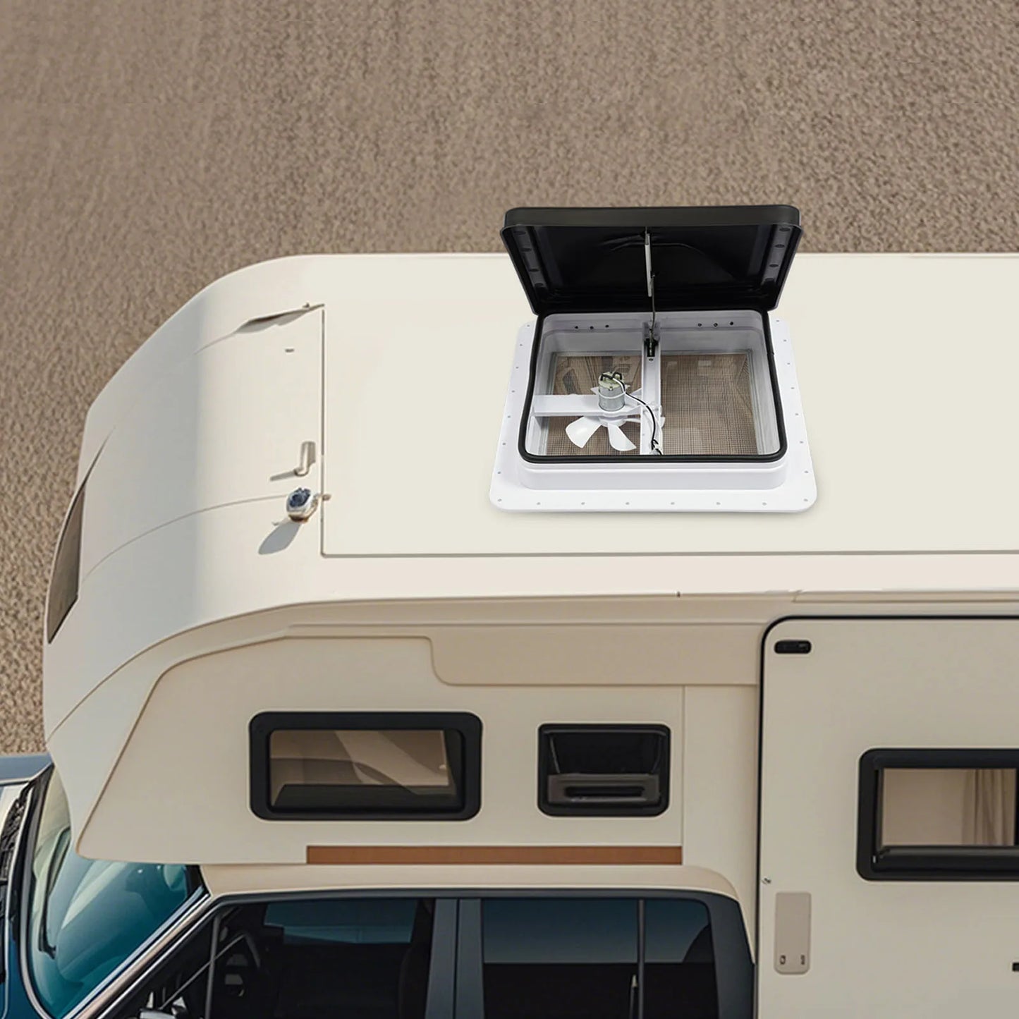 Puits de lumière pour toit de VR 42×42 cm (14×14")