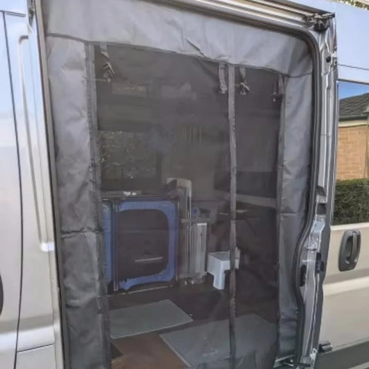 Mosquitera Puerta Corredera - Cierre Doble Cremallera