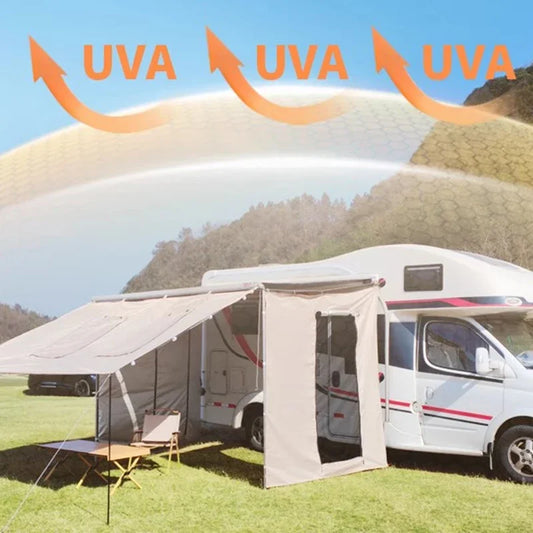 Toldo Lateral para Camper y RV – Carpa Lateral para B-Type / C-Type / Trailer