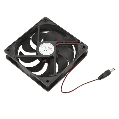 Kit Ventilador Solar 12V 3W - Silicio Monocristalino para RV y Exteriores