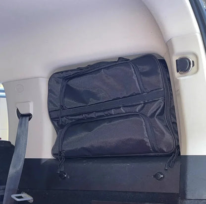 Sac de Rangement pour Fenêtre Latérale de Coffre · Ajustement Parfait · Multi-Compartiments · Sans Perçage
