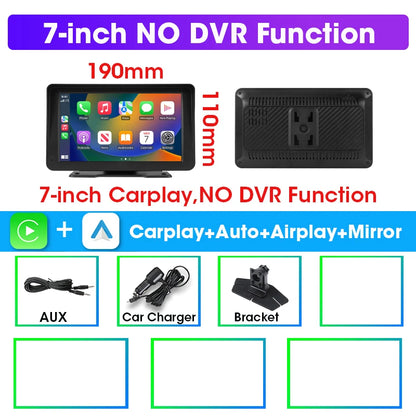 Dashcam 4K con CarPlay/Android Auto Inalámbrico - T80D/T82D