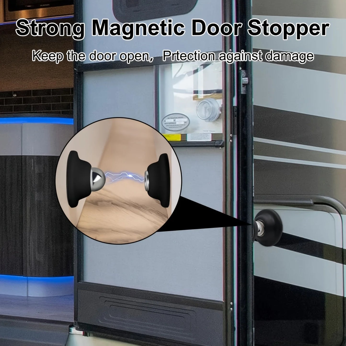 Tope de Puerta Magnético