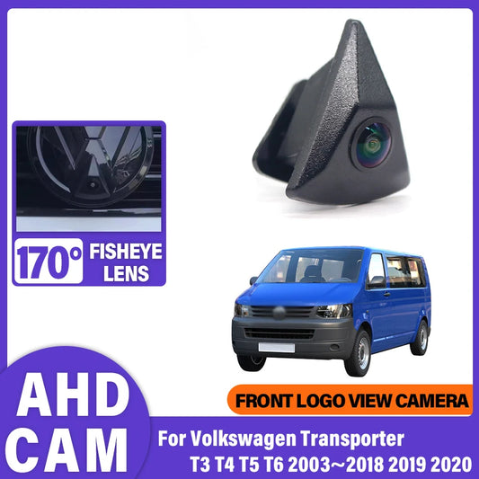 VW Transporter T3/T4/T5/T6 2003-2020 - Cámara Frontal Fisheye HD