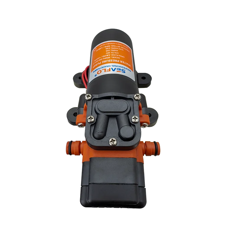 Pompe à Eau sous Pression 12V 40 PSI – Membrane Auto-amorçante pour Camping-car et Bateau