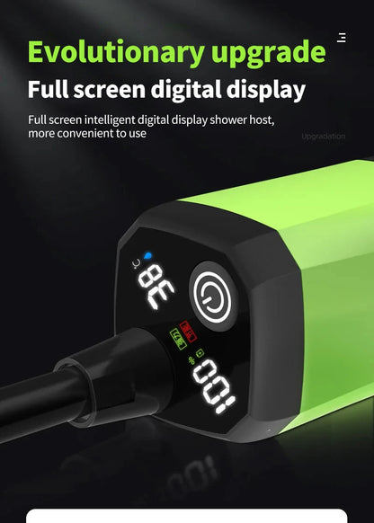 Camping Shower Kit with 6000mAh Rechargeable Pump 