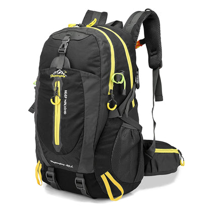 Mochila 40L Ultraligera - Nylon Impermeable · Multiusos · Sin Estructura