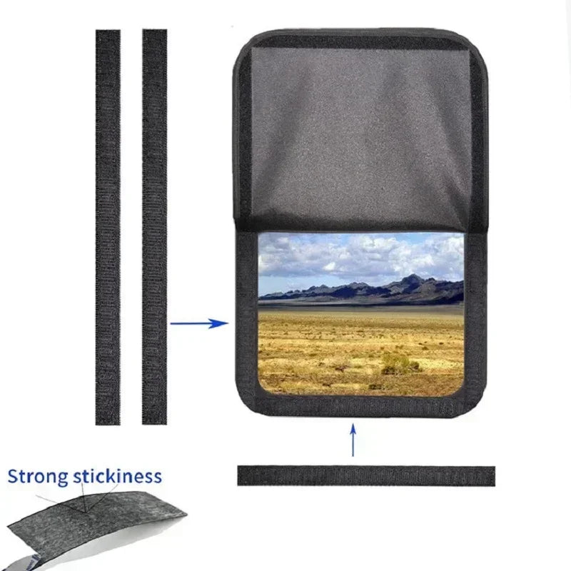 Parasol Negro Opaco para Ventana de Autocaravana