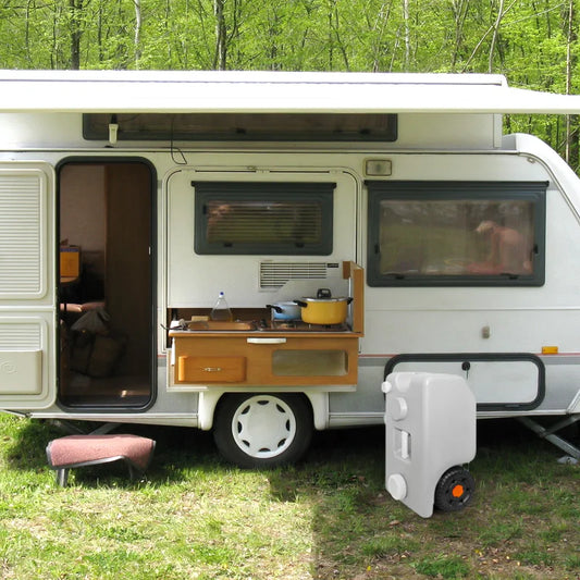 Depósito de Agua Limpia 25L para Autocaravana y Camper – Uso Interior y Exterior