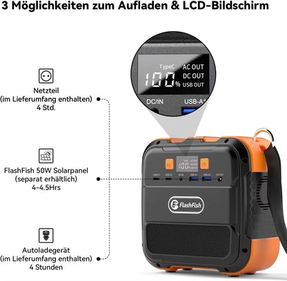 Estación de Energía Portátil A101+60W – 98Wh, Li-Ion