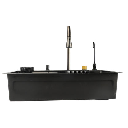 Évier de cuisine encastré en acier inoxydable 