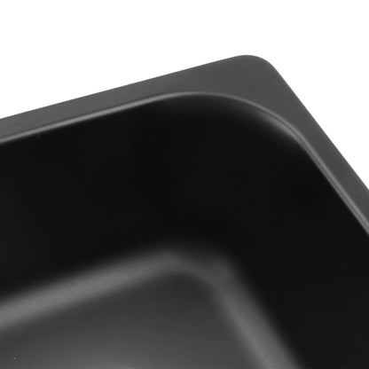 RV Compact Stainless Steel Sink (17.5×16×7 cm) 