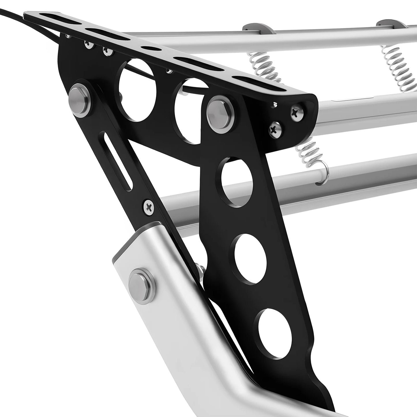 Escalón Plegable de Aluminio con Luz LED 12V para Camper y Autocaravana – Antideslizante