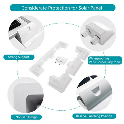 Solar Panel Mounting Kit for Motorhomes and Boats 