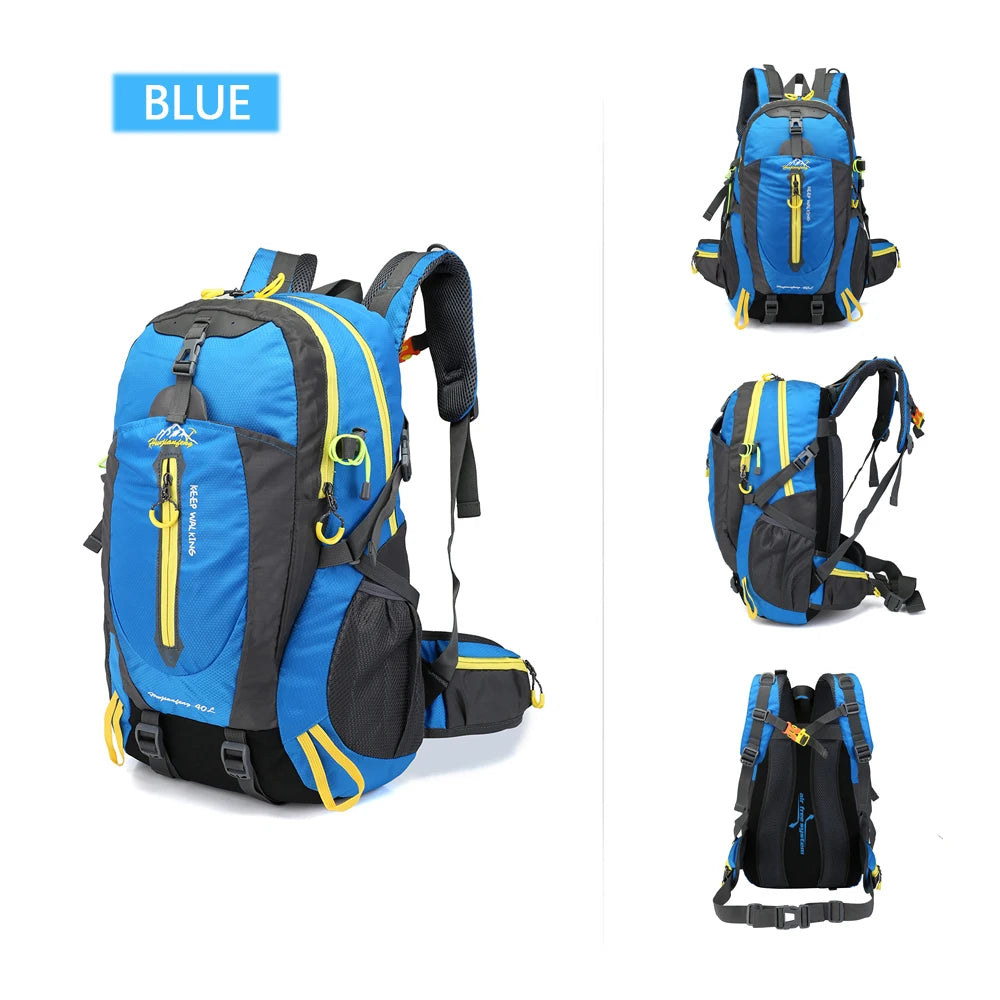 Mochila 40L Ultraligera - Nylon Impermeable · Multiusos · Sin Estructura
