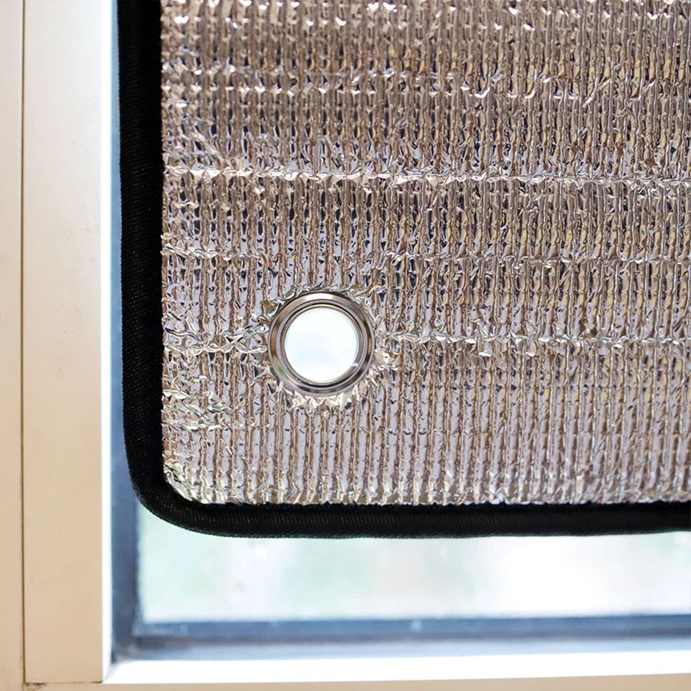 Lámina Aislante de Aluminio Doble Capa para Techo y Ventanas