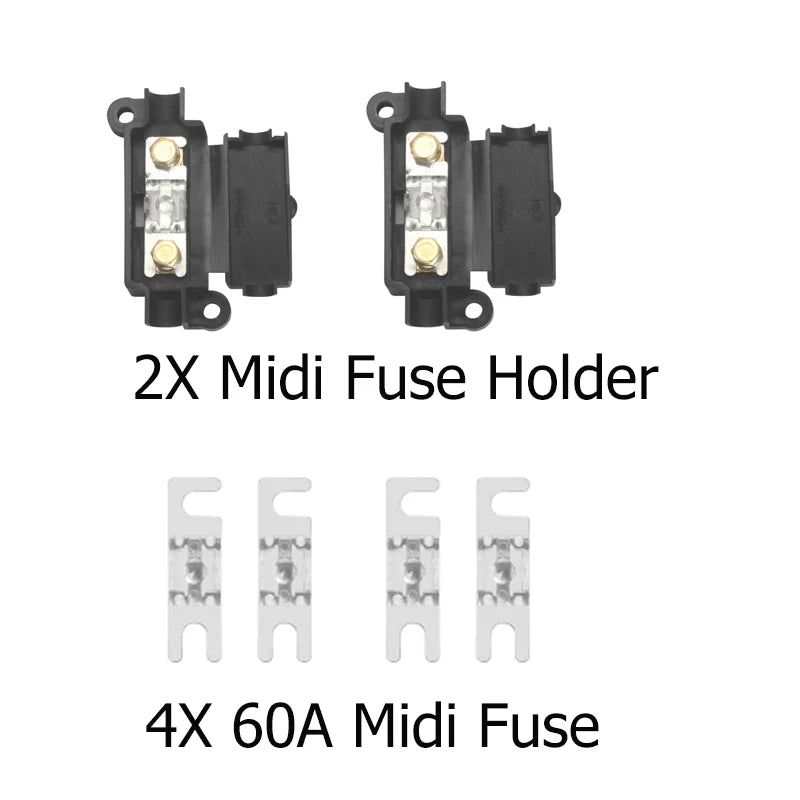 Kit de Relé de Carga Dividida 12V 140A con Detección Inteligente de Voltaje para Camper, Motorhome, 4x4 y Barco