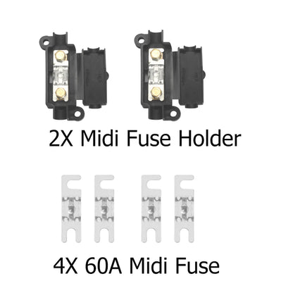 Kit de Relé de Carga Dividida 12V 140A con Detección Inteligente de Voltaje para Camper, Motorhome, 4x4 y Barco