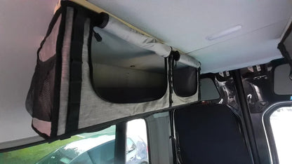 Rangement supérieur 36" pour camping-car - Fiat Ducato / Mercedes Sprinter / Ford Transit / RAM ProMaster · Souple · L-Track
