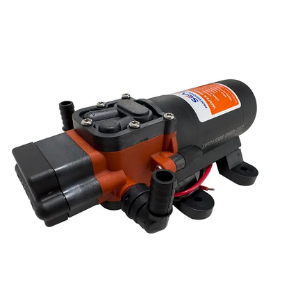 Bomba de Agua 12V / 24V de Diafragma Autocebante – 35 PSI para Camper, RV y Uso Marino