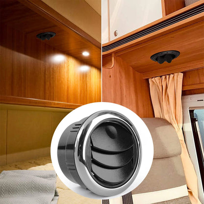 Salida de Aire Acondicionado Giratoria para Camper