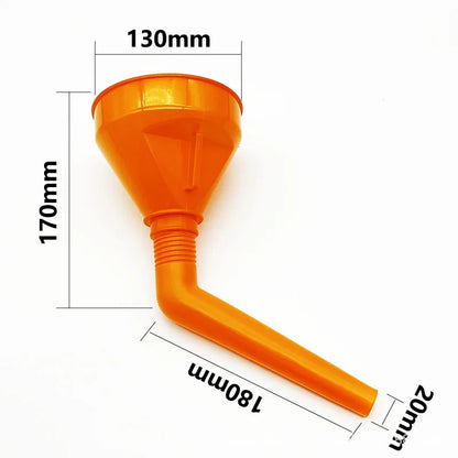 Motorhome Water Filler Funnel + 10L Collapsible Silicone Bucket – Filler for Caravan, Camper Van, and Outdoor Camping Toilets