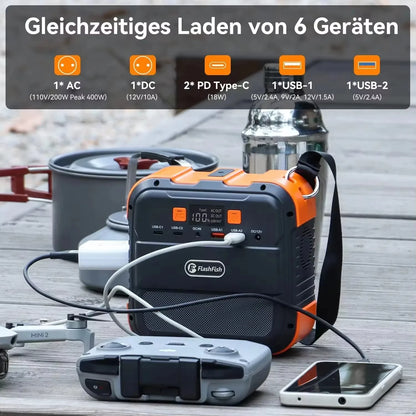 Estación de Energía Portátil A101+60W – 98Wh, Li-Ion